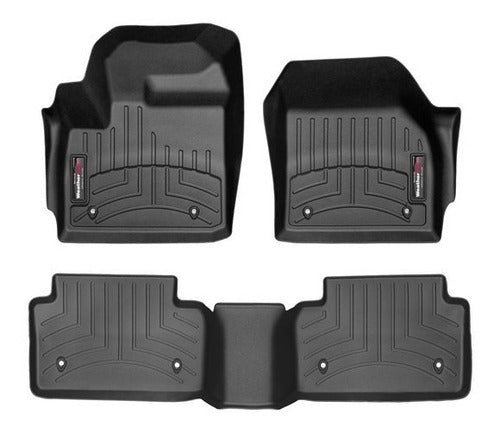 Tapetes Weathertech Jaguar E- Pace 17-20 - 1ra+2da Filas+caj