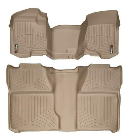 Tapetes Weathertech Silverado Doble Cab 2007-2013 - 1ra+2daf