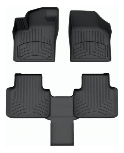 Tapetes Weathertech Hp Teramont 2018+ 1ra+2da Filas