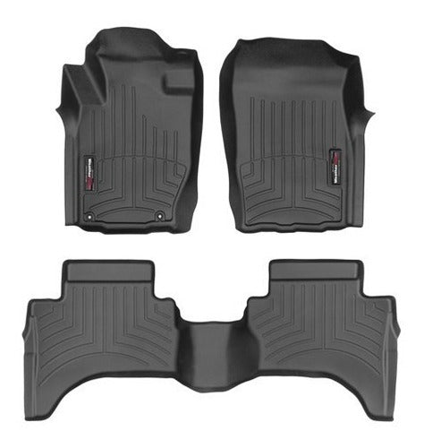 Tapetes Weathertech Mitsubishi L200 2016-2018 -1ra+2da Filas