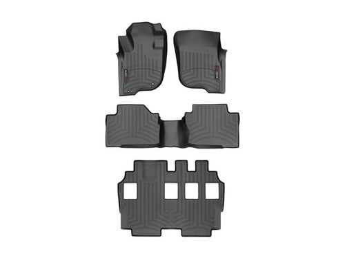 Tapetes Weathertech Montero Sport 2016-2021 - 1ra+2da+3ra F