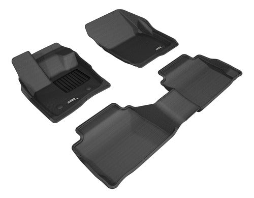 Tapetes Uso Rudo Weathertech Versa 2012-2019 - 1ra+2da Filas