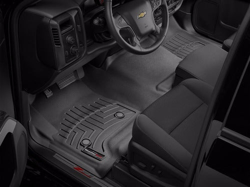 Tapetes Weathertech Silverado 2014-2018 Cab Ext Piso Vinilo