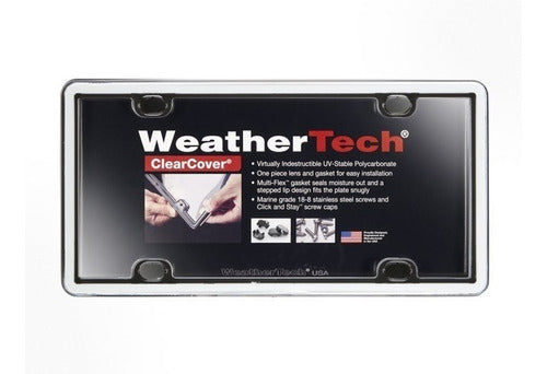 Portaplacas Weathertech Clearcover Varios Colores