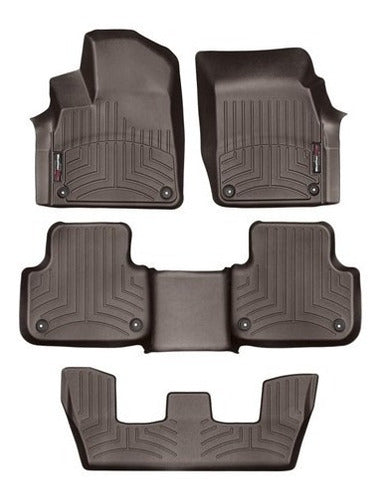 Tapetes Weathertech Audi Q7 2016-2021 - 1ra+2da+3ra Filas