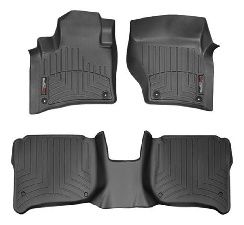 Tapetes Weathertech Cayenne 2011-2018 - 1ra+2da Filas