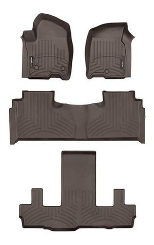 Tapetes Weathertech Escalade Esv  2003-06 - 1ra+2da+3ra+cajc