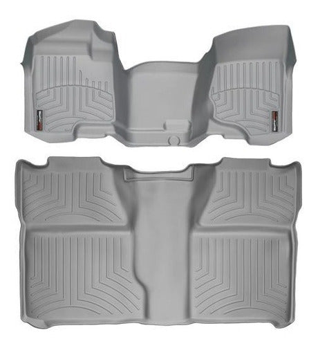 Tapetes Weathertech Silverado Doble Cab 2007-2013 - 1ra+2daf