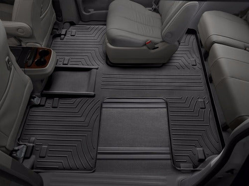Tapete Uso Rudo Weathertech Sienna 2011-2020 - 2da/3ra Filas