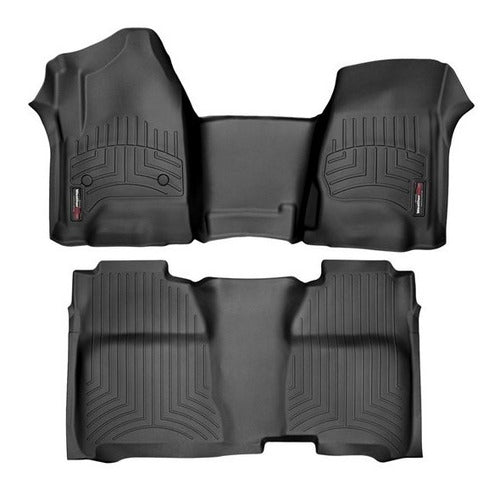 Tapetes Weathertech  Silverado 14-18 Dob Cab-1ra F Corr+2da