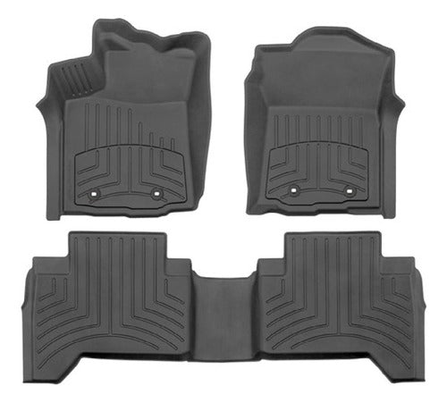 Tapetes Uso Rudo Weathertech Hp Tacoma 2018-2023 1ra+2da F