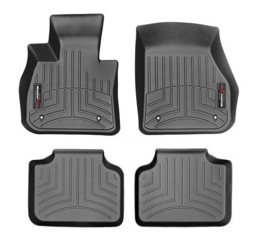 Tapetes Uso Rudo Weathertech Bmw X4 2015-2018 1ra+2da Filas