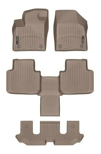 Tapetes Weathertech Teramont 2018+ 1ra+2a+3ra F + Cajuela L
