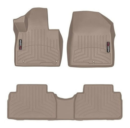 Tapetes Weathertech Santa Fe 2019-2020 - 1ra+2da Filas + Caj