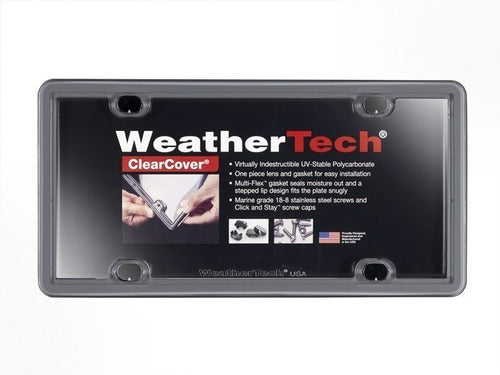 Portaplacas Weathertech Clearcover Varios Colores