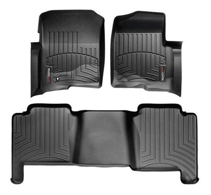 Tapetes Weathertech F-150 Lobo 2004-2008 - 1ra+2da Filas