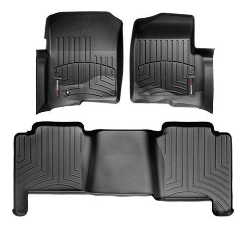 Tapetes Weathertech F-150 Lobo 2004-2008 - 1ra+2da Filas
