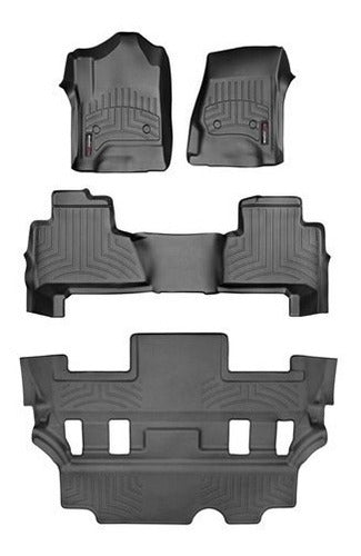 Tapetes Weathertech Yukon 2015-2018 - 1ra+2da+3ra Filas
