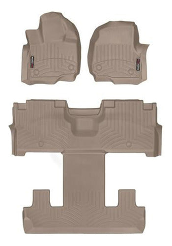 Tapetes Weathertech Expedition 2018-2020 - 1ra+2da/3ra Filas