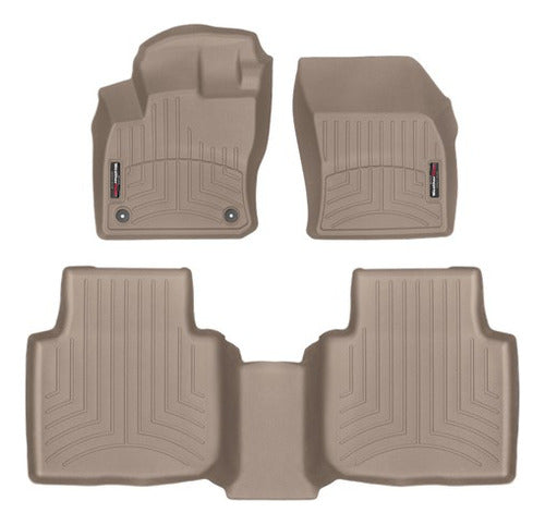 Tapetes Weathertech Peugeot 208 2013-2020 - 1ra+2da Filas