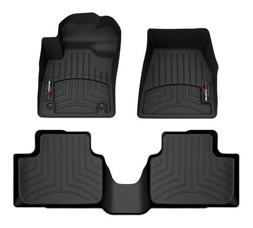 Tapetes Weathertech Volvo C40 Recharge 2022+ 1ra+2da Filas