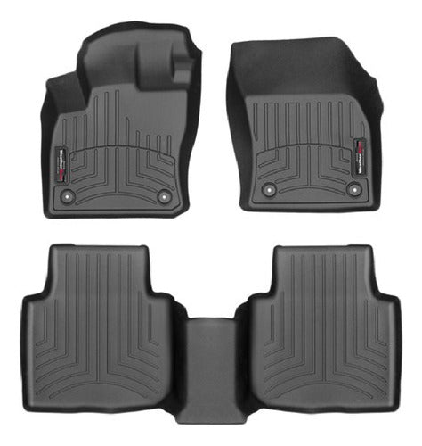 Tapetes Weathertech Civic 2001-2005 - 1ra+2da Filas