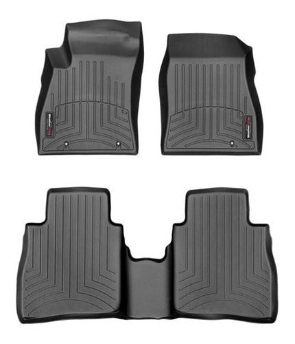 Tapetes Uso Rudo Weathertech Sentra 2014-2019 -1ra+2da Filas