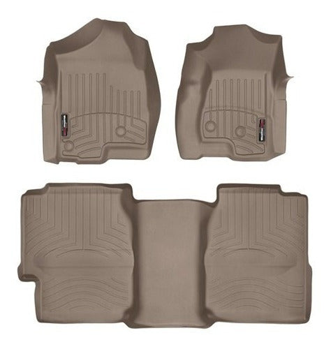 Tapetes Weathertech Silverado 1999-2007 Cab Ext - 1ra+2da F