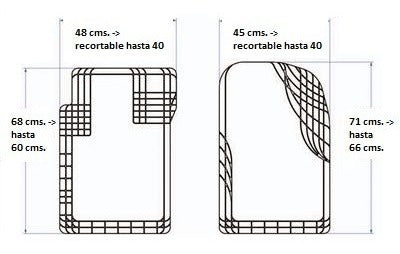 Tapetes Weathertech Universales Recortables Para El Interior