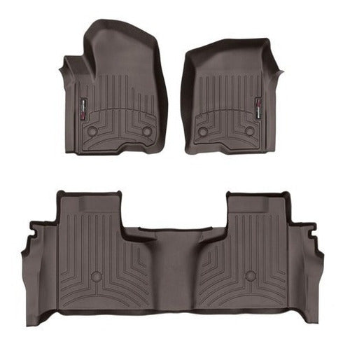Tapetes Weathertech Sierra 2019+ 1ra+2da Filas