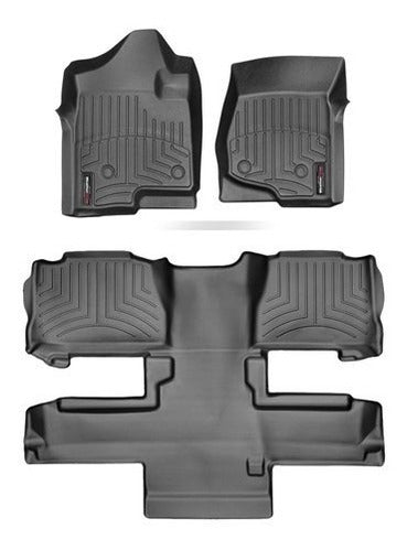 Tapetes Uso Rudo Weathertech Tahoe 2011-2014 - 1ra+2da/3ra F