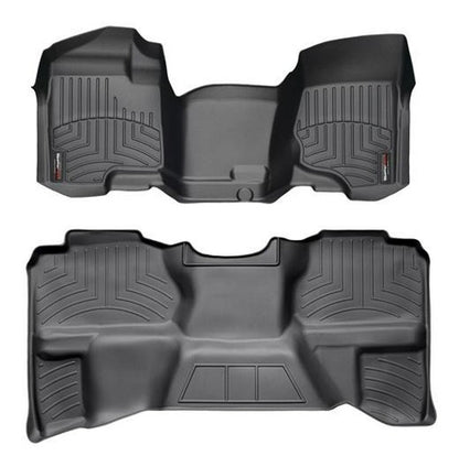 Tapetes Weathertech Silverado Cab Y Media 2007-2013 1ra+2daf