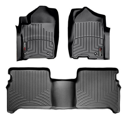 Tapetes Uso Rudo Weathertech Titan 2009-2014 - 1ra+2da Filas