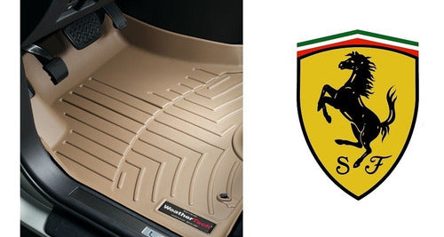 Tapetes Premium Para Ferrari - Weathertech - 1ra Fila