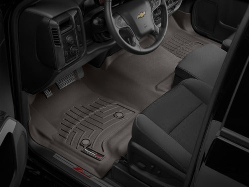 Tapetes Weathertech Silverado 2014-2018 Cab Ext Piso Vinilo
