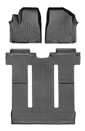 Tapetes Weathertech Kia Sedona 2015-2019 - 1ra+2da/3ra Filas