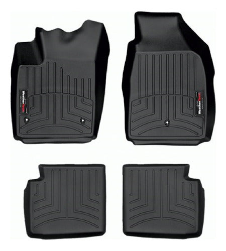 Tapetes Weathertech Fiat 500 2011-2017 - 1ra+2da Filas
