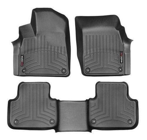 Tapetes Weathertech Audi Q8 2018-2021 - 1ra+2da Filas + Caj