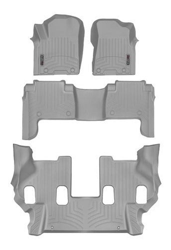 Tapetes Weathertech Qx80 2019-2021 - 1ra+2da+3raf+cajuela L