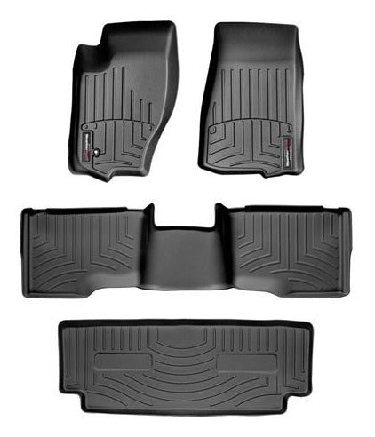 Tapetes Weathertech Commander 2006-2010 - 1ra+2da+3raf