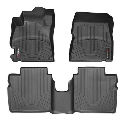 Tapetes Weathertech Versa 2012-2019 - 1ra+2da Filas+cajuela