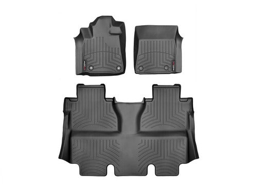 Tapetes Weathertech F-150 2009-2014 1/2 Cabin -1ra+2da Filas