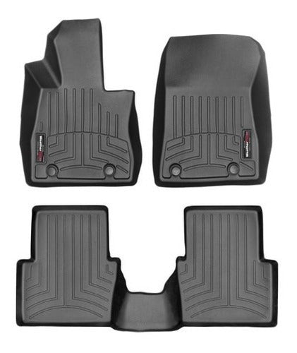 Tapetes Weathertech Panamera 2017-2018 - 1ra+2da Filas