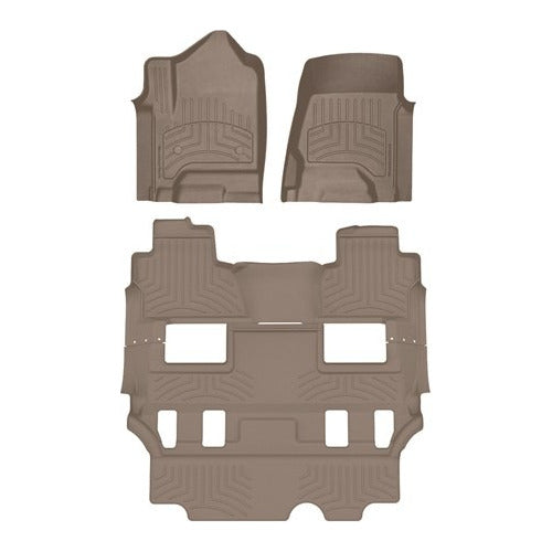 Tapetes Uso Rudo Weathertech Hp Tahoe 2015-2020 1ra+2da+3raf