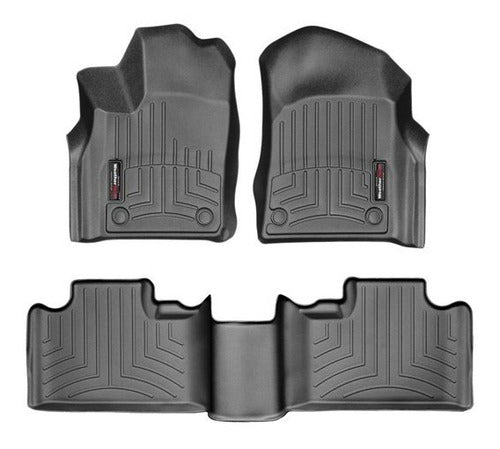 Tapetes Uso Rudo Weathertech Durango 2016+ 1ra+2da Filas