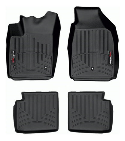 Tapetes Weathertech Fiat 500 2011-2017 - 1ra+2da Filas + Caj