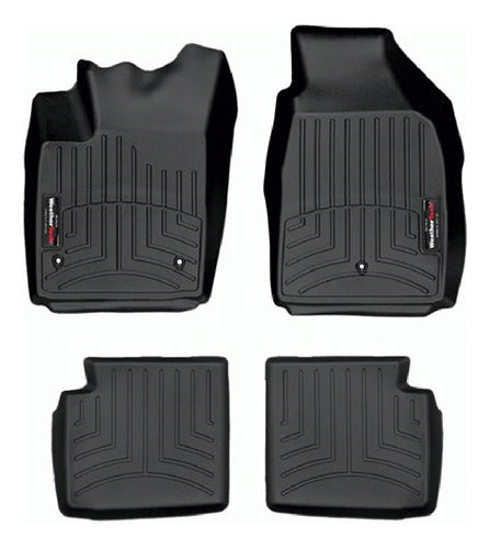 Tapetes Weathertech Fiat 500 2011-2017 - 1ra+2da Filas + Caj