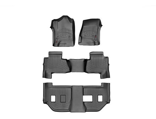 Tapetes Weathertech Suburban 2011-2014 1ra+2da+3ra F+ Caj C