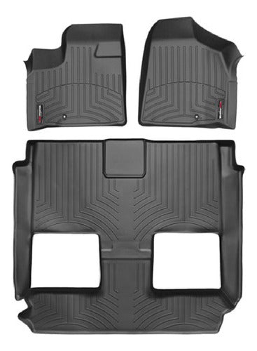 Tapetes Weathertech Grand Caravan 2008-2019 1ra+2da/3rafilas