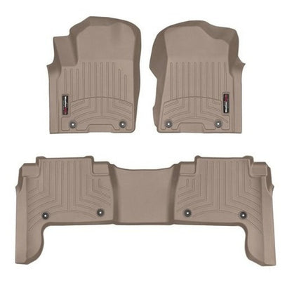 Tapetes Uso Rudo Weathertech Qx80 2019-2021 - 1ra+2da Fila
